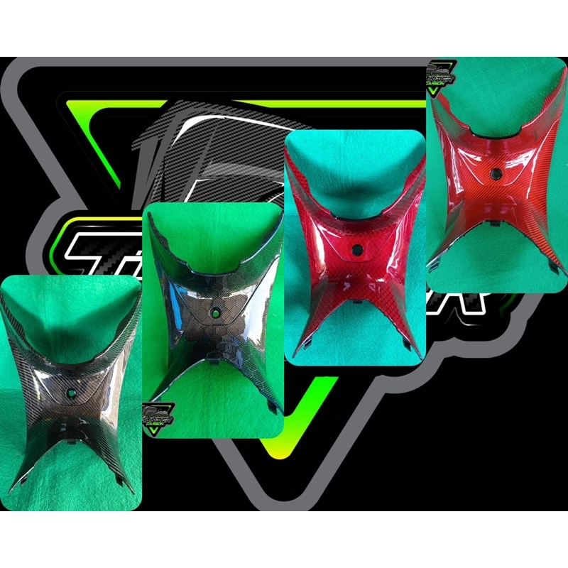 ชุดคอนโซนกลางล่าง+ครอบใต้เบาะWave125i-Led