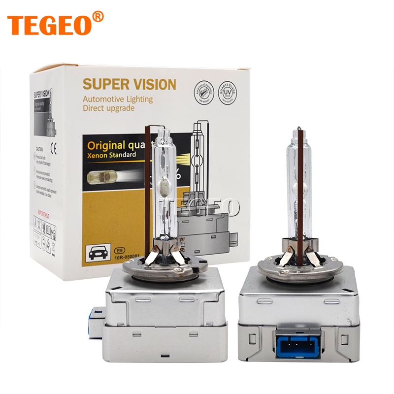 TEGEO 2PCS D8S Car HID Xenon Headlight 35W 55W Super Bright Xenon HID Bulbs D8S 6000K Car Headlamp L