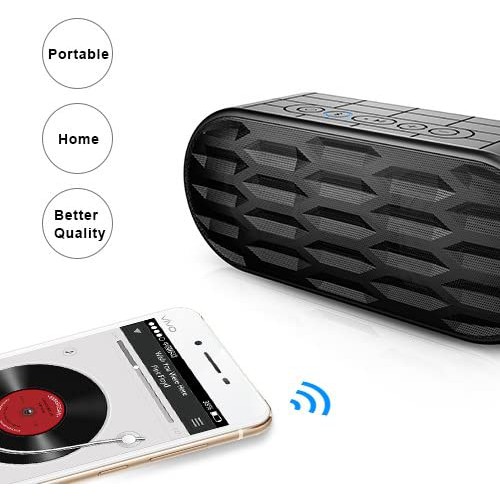 ITgut ลำโพงบลูทูธ Bluetooth Portable Speaker