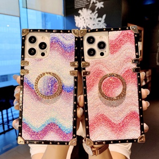 เคสโทรศัพท์มือถือลายคลื่นกลิตเตอร์สําหรับ Samsung A12 A32 A42 A52 A72 A31 A51 A02 A02S A10 A20 A30 A50