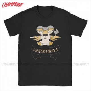 เสื้อยืดคอกลม แขนสั้น ผ้าฝ้าย 100% พิมพ์ลาย Kerberos Kero Cardcaptor Sakura สําหรับผู้ชายS-5XL