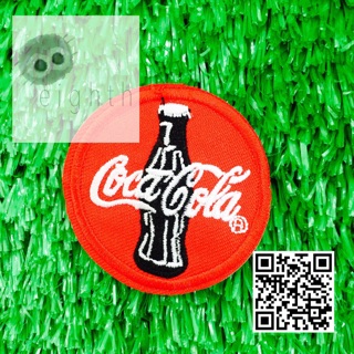 ตัวรีด cocacola ป้ายวงกลม