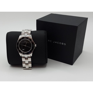 นาฬิกา MARC JACOBS WOMENS MBM3058 BLACK 36 MM QUARTZ พร้อมกล่อง (ใหม่)