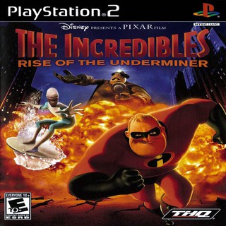 แผ่นเกมส์[PlayStation2]Disney Pixar The Incredibles Rise of the Underminer