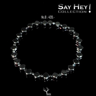 สร้อยข้อมือ " เฮมาไทต์ Hematite " มีหลายดีไซน์ กำไลหินนำโชค เสริมโชค