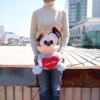 ตุ๊กตา Baby Mickey Mouse มิกกี้เมาส์ ถือหัวใจ 16นิ้ว มิกกี้ มิกกี้เม้า มิกกี้เม้าส์ Valentine วาเลนไทน์ ของขวัญวาเลนไทน์