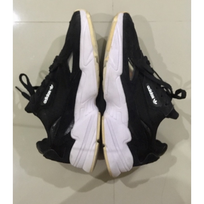 adidas falcon black white