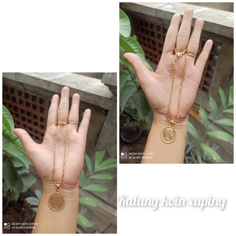 สร้อยคอเหรียญ Xuping