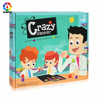 Dr.Eureka Board Game - บอร์ดเกม Crazy Scientist @พร้อมส่ง