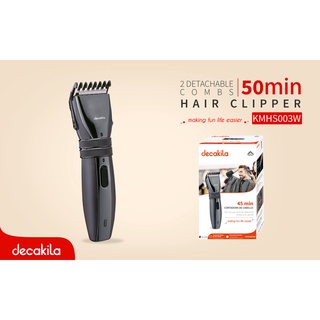 decakila รุ่น KMHS003W ปัตตาเลี่ยนตัดผมไร้สาย (Hair clipper) ปัตตาเลี่ยน ไร้สาย