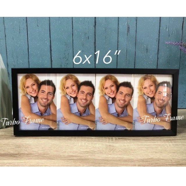 กรอบรูปพาโนรามา กรอบรูปของขวัญ ขนาด 4x12", 6x12", 6x16" ,7x15" ++พร้อมขาตั้ง หูแขวนผนัง++ภาพพาโนรามา