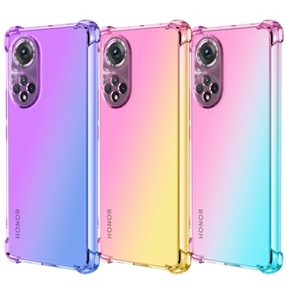 เคสโทรศัพท์มือถือ ซิลิโคนนิ่ม Tpu ใส กันกระแทก ไล่โทนสี สําหรับ HUAWEI Nova 9 8 Pro 5G Nova 9 8 SE 8i