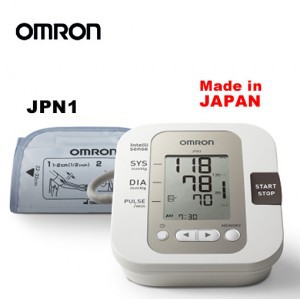 เครื่องวัดความดัน OMRON รุ่น JPN1 แถมปรอทวัดไข้ดิจิตอล และ ADAPTER (MADE IN JAPAN) กระเป๋าใส่ตัวเครื่อง รับประกัน 3 ปี