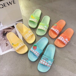 ราคารองเท้าแตะ ผลไม้สุดหน้ารัก (Super Cute Fruit Slippers) รองเท้าแตะยางพื้นนุ่ม