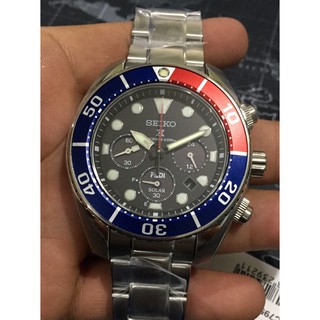 Seiko Sumo Pepsi Padi Solar Chronograph SSC795J1