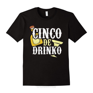 คอลูกเรือเสื้อยืด พิมพ์ลาย Cinco De Mayo Drinko สไตล์ฮาราจูกุ แฟชั่นฤดูร้อน สําหรับผู้ชายS-5XL