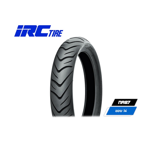 IRC NR87 ยางนอกมอเตอร์ไซค์ ขนาด 90/80-14 แบบไม่ใช้ยางใน (T/L)