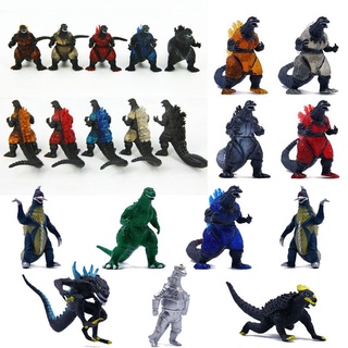 ชุดของเล่นฟิกเกอร์ Godzilla Of King The Monster Shin Mechagodzilla 10 ชิ้น