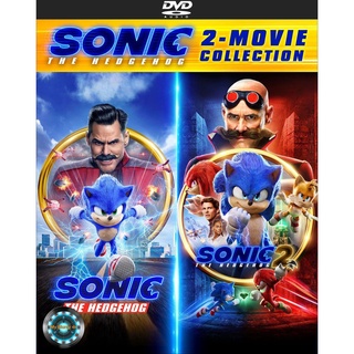 DVD หนัง Sonic the Hedgehog โซนิค เดอะ เฮดจ์ฮ็อก 2 Movie Collection