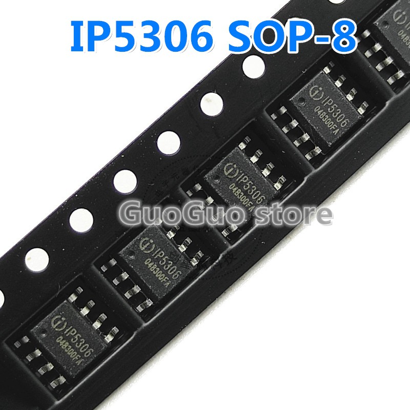 10 ชิ้น IP5306 SOP8 ESOP-8 ชิปจ่ายไฟชาร์จ IC ราคาถูก