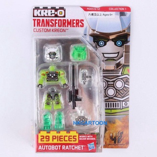 HASBRO TRANSFORMER KRE-O TRA MV4 CUSTOM KREON -  AUTOBOT RATCHET A7837