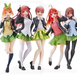 โมเดลฟิกเกอร์ PVC อนิเมะ The Quintessential Quintuplets Ichika Nino Miku Yotsuba Itsuki ขนาด 20 ซม. ของเล่นสําหรับเด็ก และผู้ใหญ่