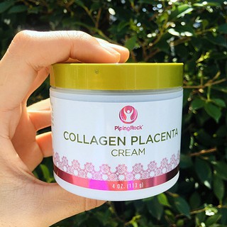 Collagen &amp; Placenta Night Cream 113g (Piping Rock®) ครีมคอลลาเจนผสมรกแกะ บำรุงผิวหน้า