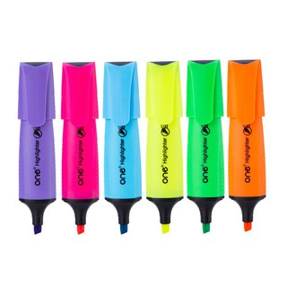 โปรโมชั่น : ONE ปากกาเน้นข้อความ สีเขียว ONE AH636