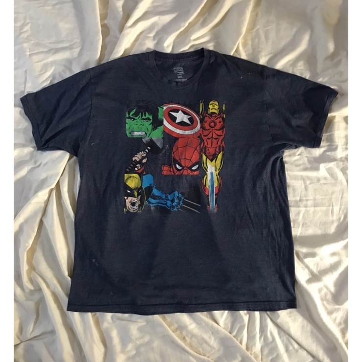 เสื้อยืดมือสอง MARVEL
