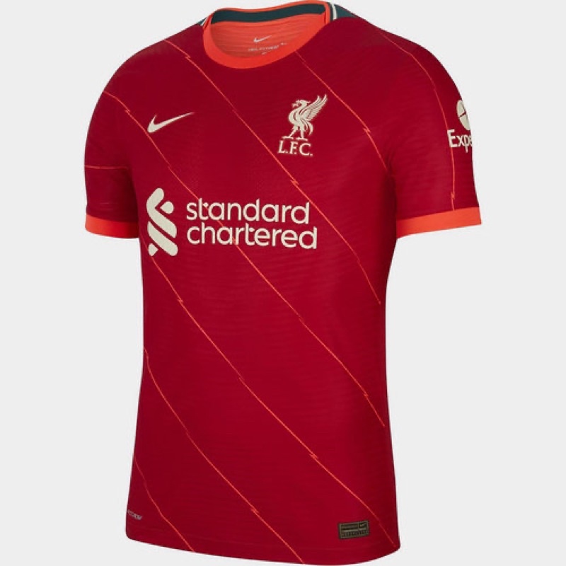 [ของแท้] เสื้อ  Nike Liverpool Home 2021/22 player สีแดง ป้ายต่างประเทศ ของใหม่ป้ายห้อย