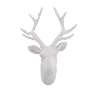 Other home accessories DECORATE DEER HEAD 35X43CM WH HLS Home decoration Home &amp; Furniture อุปกรณ์ตกแต่งบ้านอื่นๆ ของตกแต