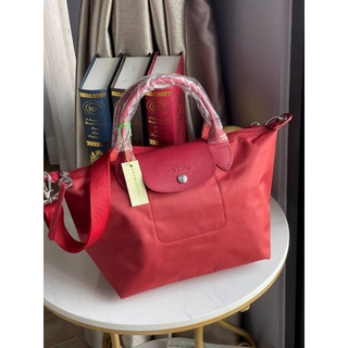 📮@1,790.-(Size Small ปรับสายได้)🔥🔥Beautiful Images Sale 7 % 🔥🔥💯Longchamp LE PLIAGE NÉOTOP HANDLE BAG (small size)