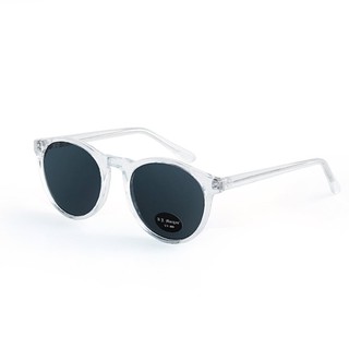 AJ Morgan Grad School Sunglasses Crystal, Black Lens แว่นกันแดดสีใส เลนส์ดำ