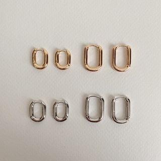 Hadesories U Loop and Mini U Loop Earrings ต่างหูห่วงรูปตัว U มีให้เลือก 2 size