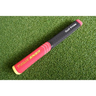 กริพ GRIP PUTTER GOLF PRIDE TOUR SNSR สีแดง/ดำ ขนาด 140cc GP-SNSR B