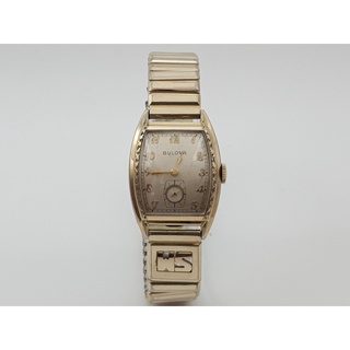 นาฬิกา BULOVA MENS VINTAGE 15 JEWELS USA NO.158 (ไขลาน)