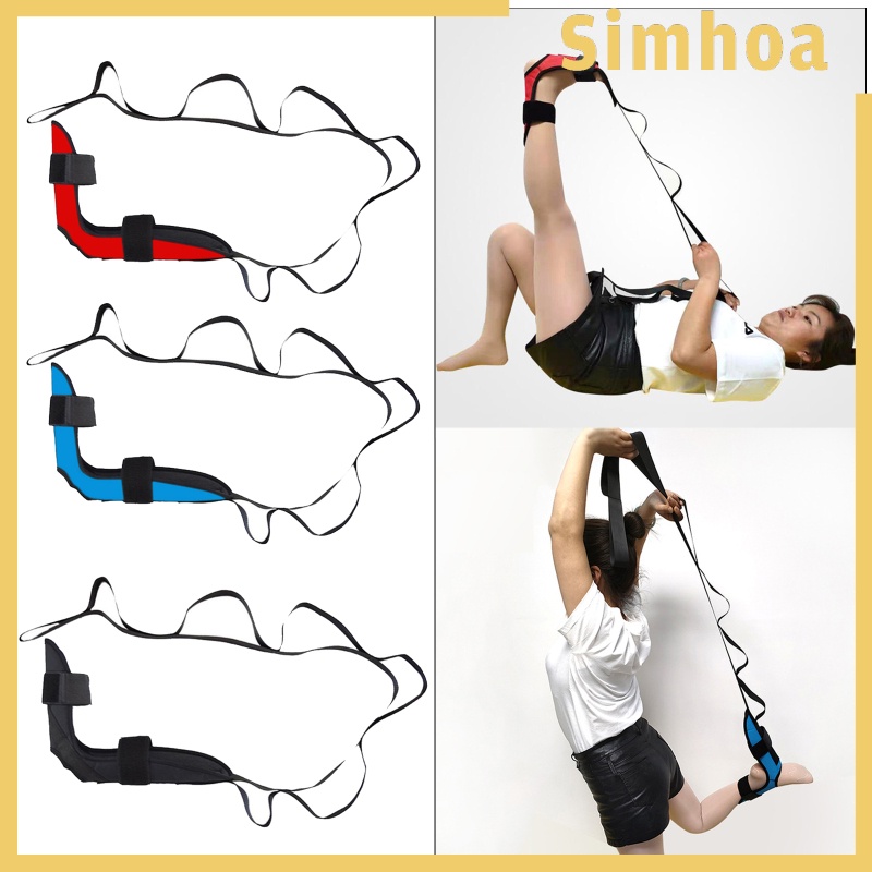 [SIMHOA] สายรัดยืด ปลอกขาน่อง สายรัดเอ็นทิสสําหรับออกกําลังกาย