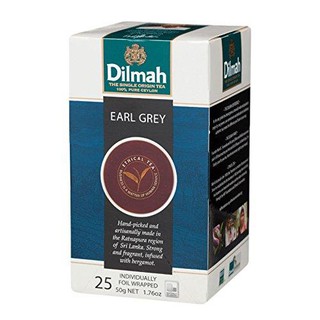 ﻿Dilmah Earl Gray Tea ดิลมา เอิร์ลเกรย์ ชาศรีลังกา 2กรัม 25ซอง