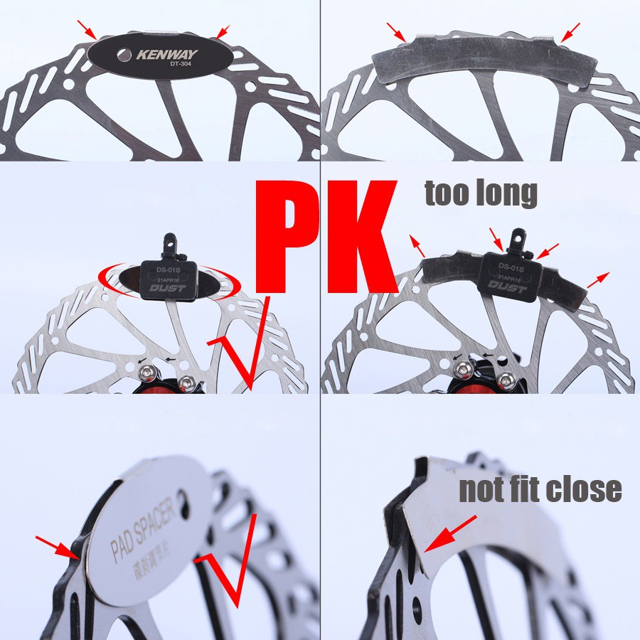 KENWAY เครื่องมือตั้งระยะดิสเบรคจักรยาน (1ชิ้น) - รูปที่ 2