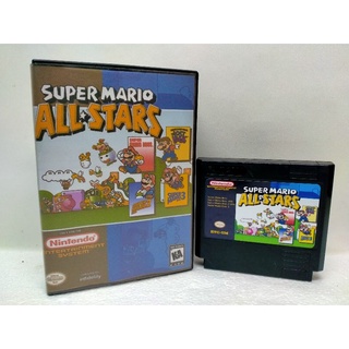 Super Mario All Star มารีโอ้รวม ภาค 1 ภาค 2 Lost Level ภาค 2USA ภาค 3 มีระบบเซฟ Save สามารถมาเล่นต่อจากที่เคยเล่นได้