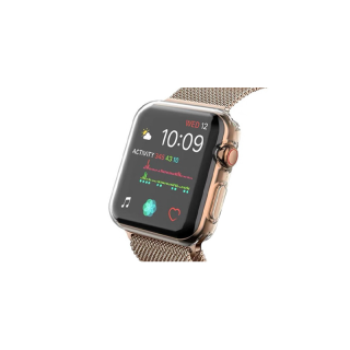 เคสสำหรับ Apple Watch SE ขนาด 38 มม. 40 มม. 42 มม. 44 มม. ซิลิโคนอ่อนนุ่มหุ้มใสสำหรับ iWatchSeries 6/5/4/3/2/1