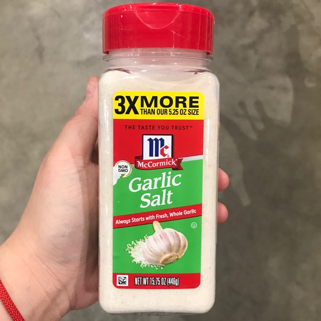 การ์ลิค ซอลท์ (Garlic Salt) McCormick 446 g.