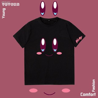 T-shirt☫►Star Kirby Nova Alliance เสื้อยืดสีแดงสุทธิชาย ins super fire cec คู่ความงามธรรมดาแขนสั้นด้านบน