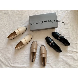(DETMAR90ลดไป 90.-) Brow Shoes รองเท้าคัชชู รุ่นห่วง ไซส์ 35-44 มีไซส์ใหญ่