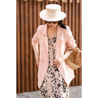 พร้อมส่ง 🌺2 color 💮Set เบลเซอร์+เดรสลายดอก🌸 v 2210-0