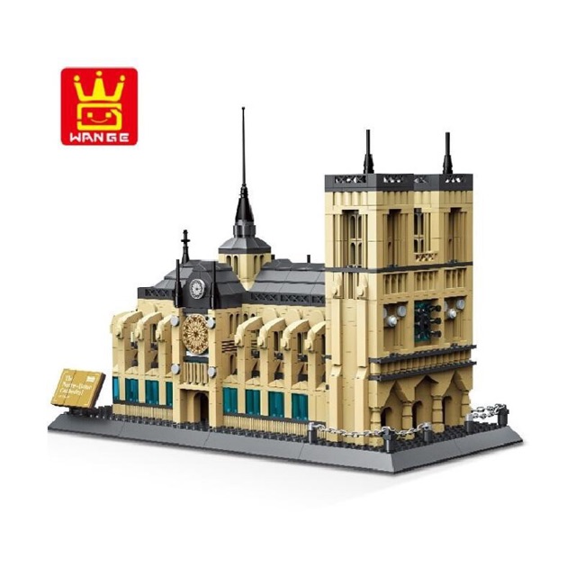 ตัวต่อWANGE 5210 NOTRE-DAME CATHEDRAL
