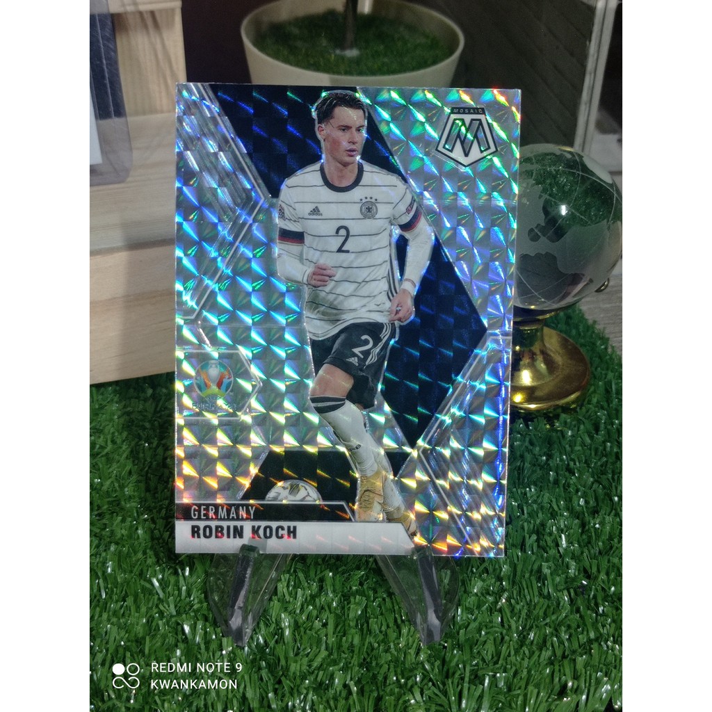 การ์ดนักฟุตบอล 2020-21 Panini Mosaic UEFA Euro Silver Mosaic #130 Robin Koch