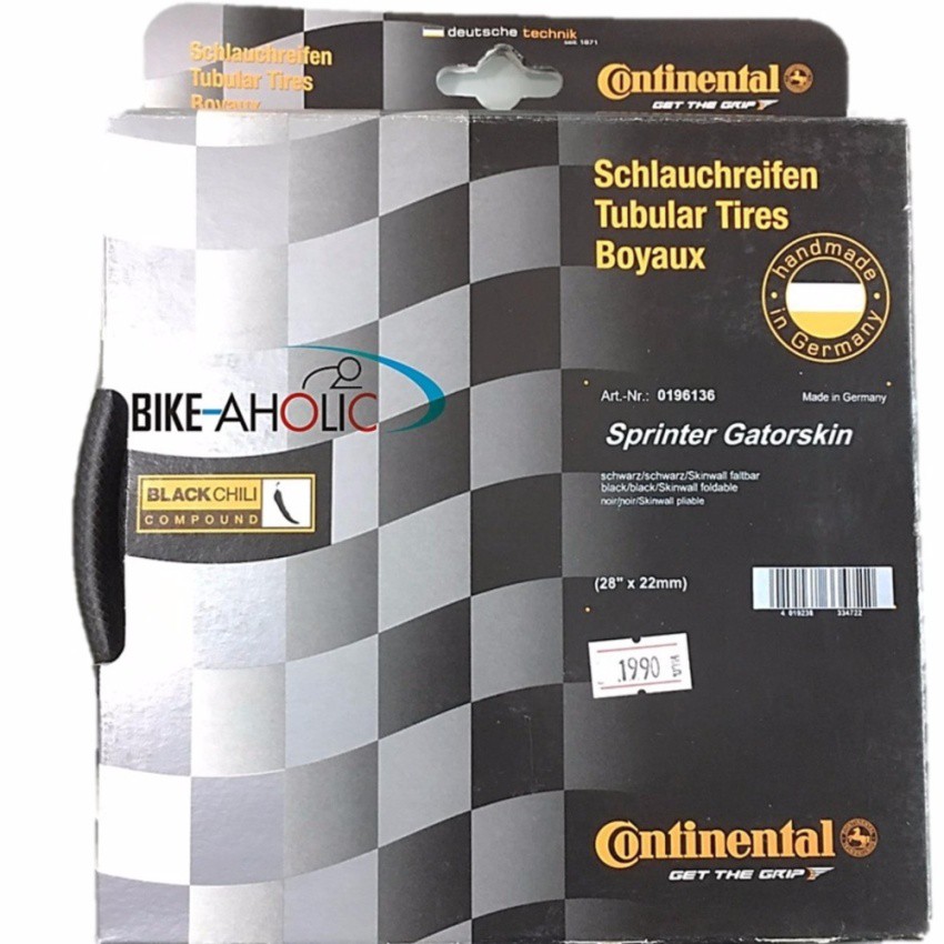 ยางฮาร์ฟ Continental : Tubular - Sprinter Gatorskin