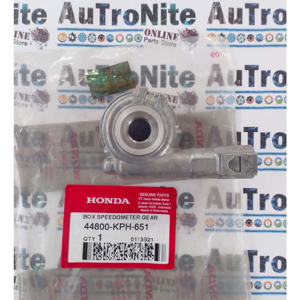 Box Assy Speedometer Gear Front Drum 44800-KPH-651 Original Honda Revo Supra Fit X 100 แผ่นใหม่