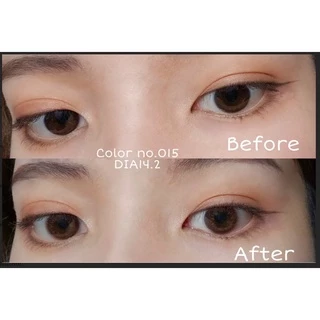 [ ลดล้างสต็อก ] กล่องชมพู คอนแทคเลนส์สีน้ำตาล Maxim Sofeye No.15 Brown รายเดือน 2 ชิ้น(1คู่)